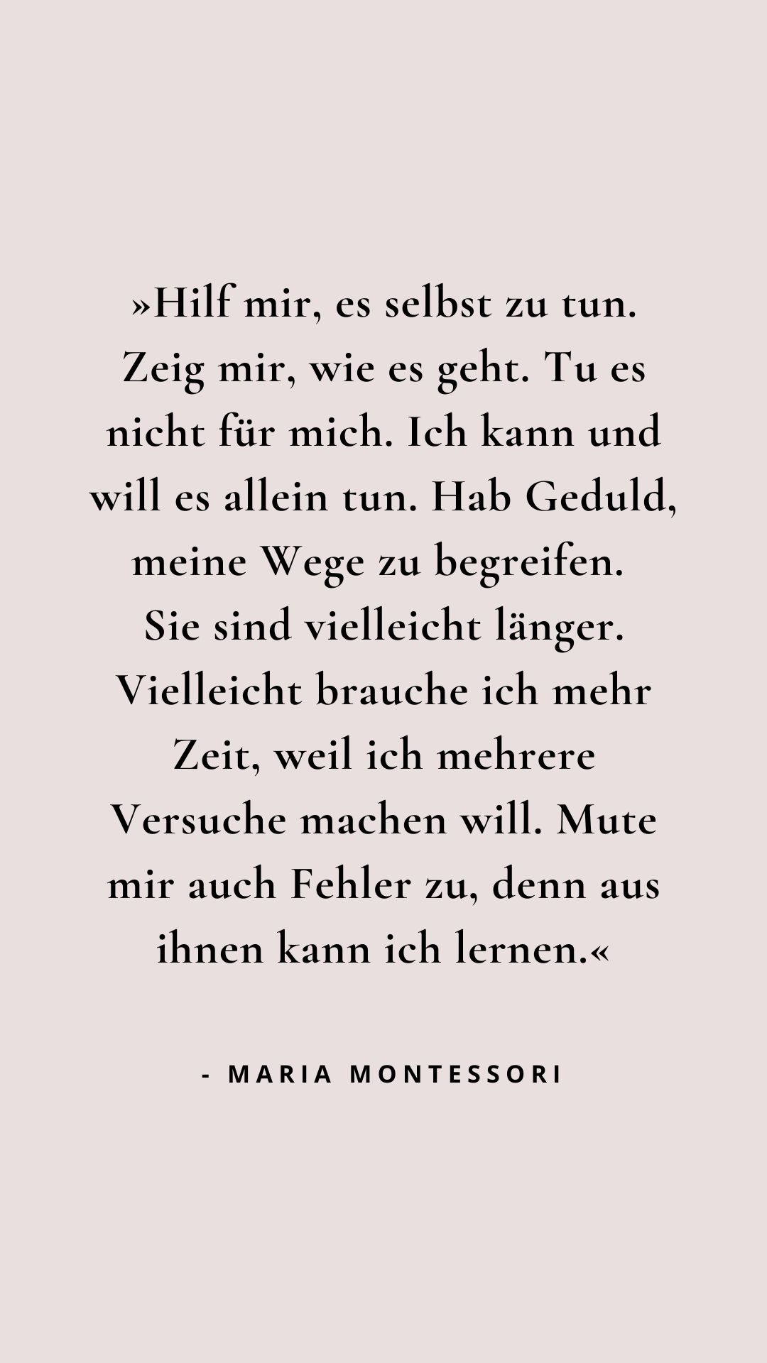 Konzept der Tagesmutter