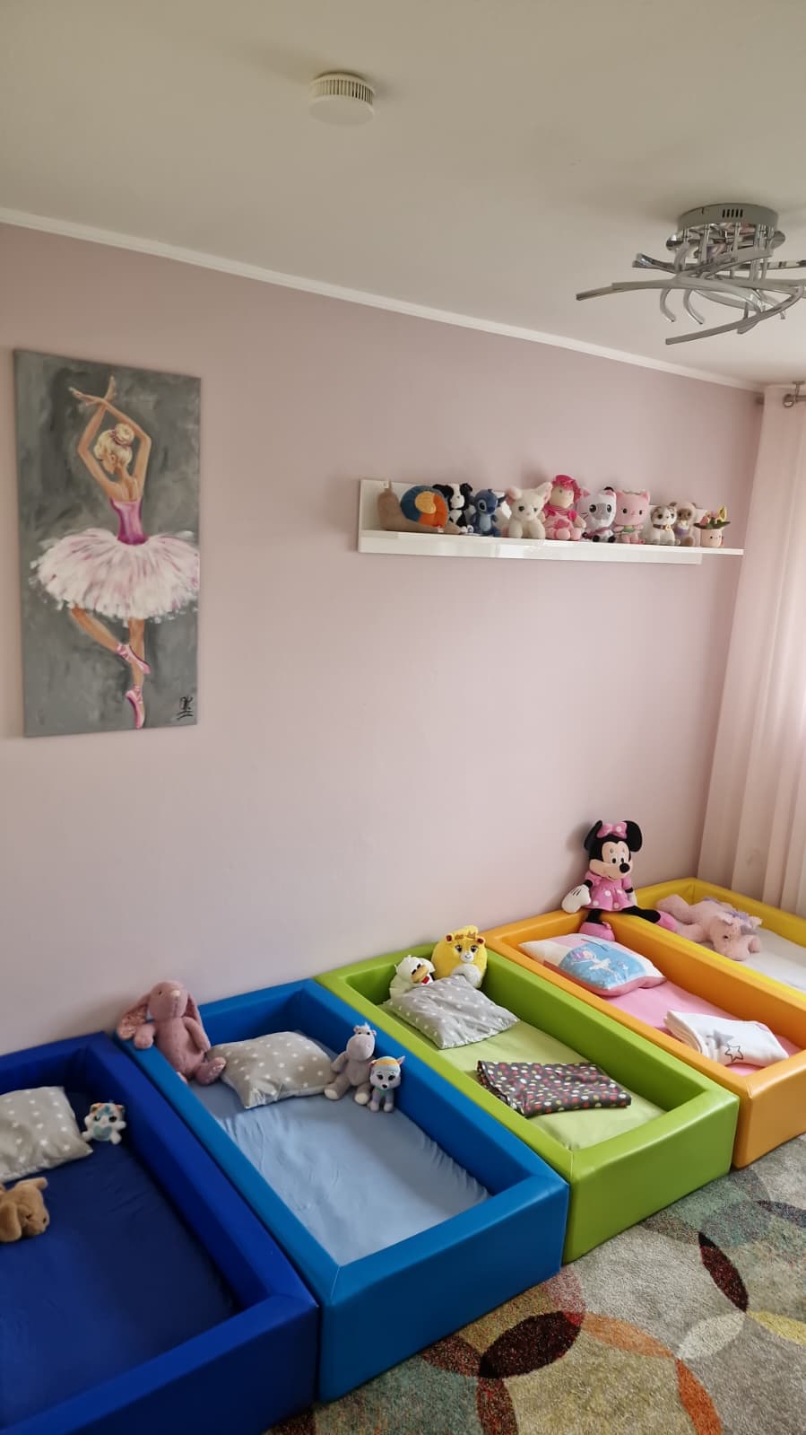 Schlafzimmer der Kindertagespflege in Paderborn